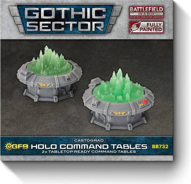 Gothic Sector Castograd Holo Command Table 28mm