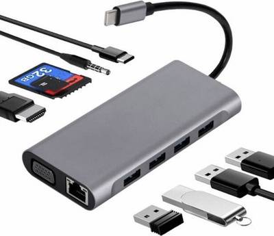 Usb C Hub 11 In 1 Hd Multimedia Interface Kit