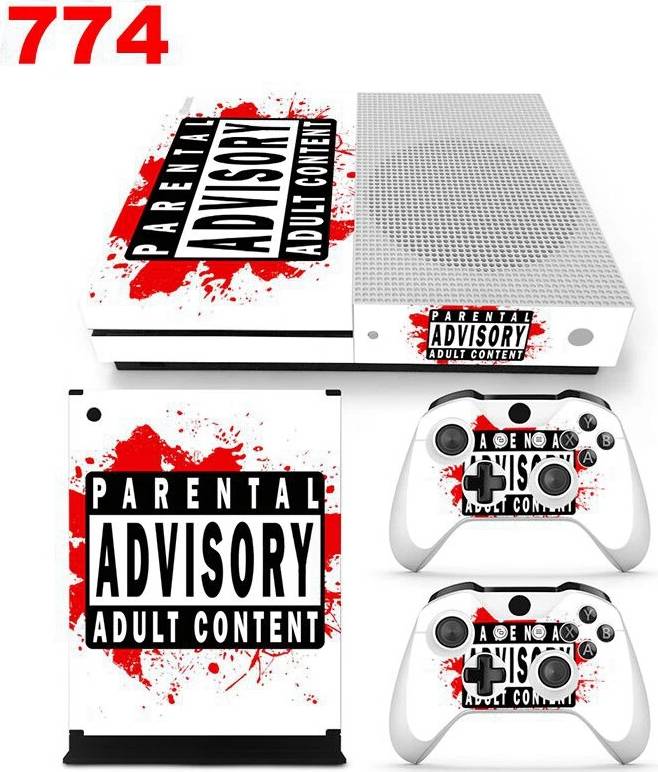 Vinyl Sticker Wrap Skin Decal Set Xbox One S