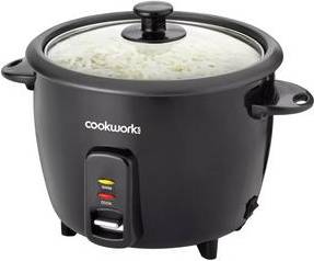 Cookworks 1.5L Rice Cooker Black