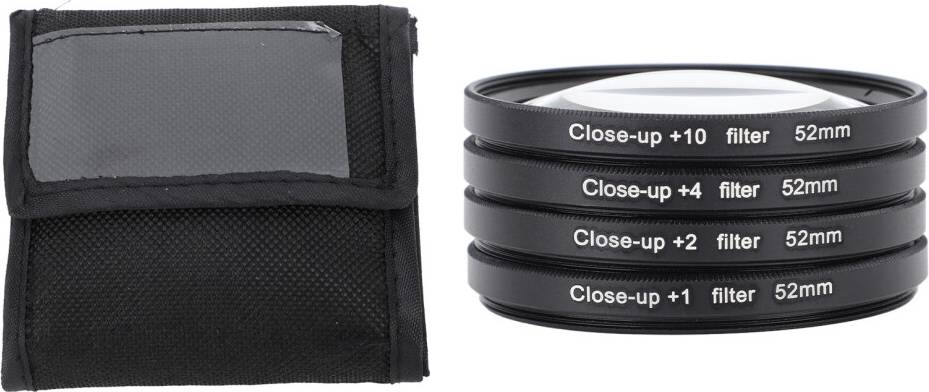 Close Up Filter Set Macro Magnification Kit