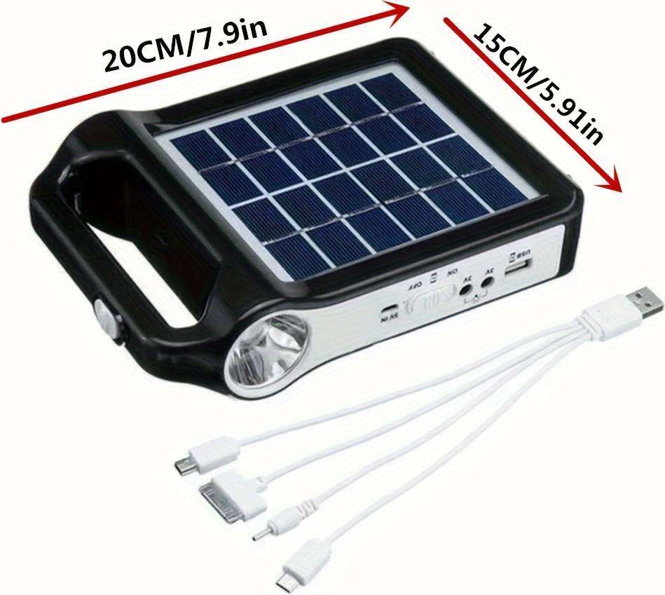 Solar panel generator Temu Solar Panel Power Storage Generator System