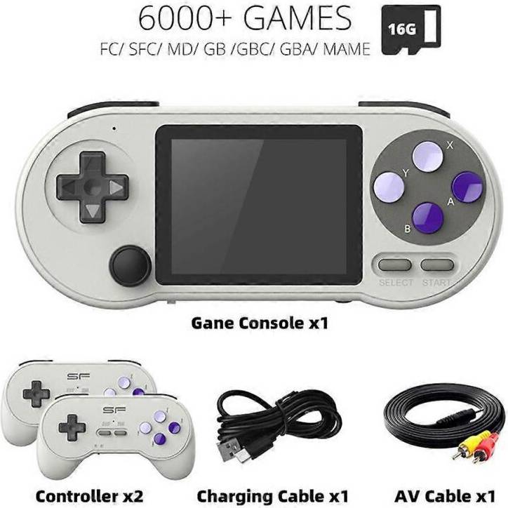 Data Frog SF2000 Portable Handheld Game Console