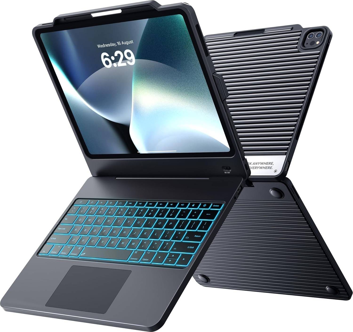 Ipad cases with keyboard CHESONA Keyboard Case For Ipad Pro 12.9 Inch