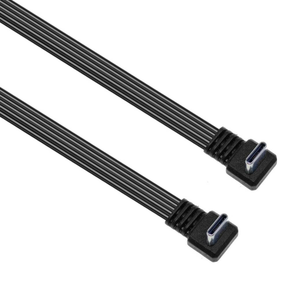 Right Angle USB C Angled Data Transfer Cable 45W