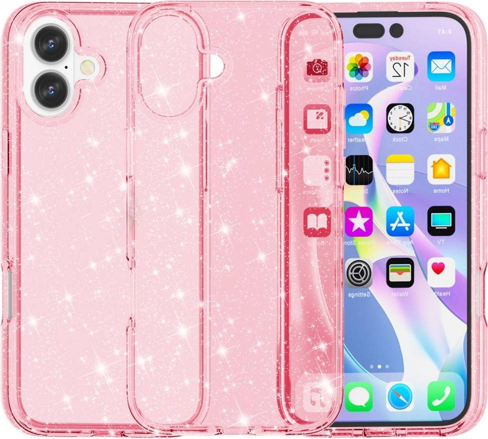 Iphone 16 plus iPhone 16 Plus Skal Rosa