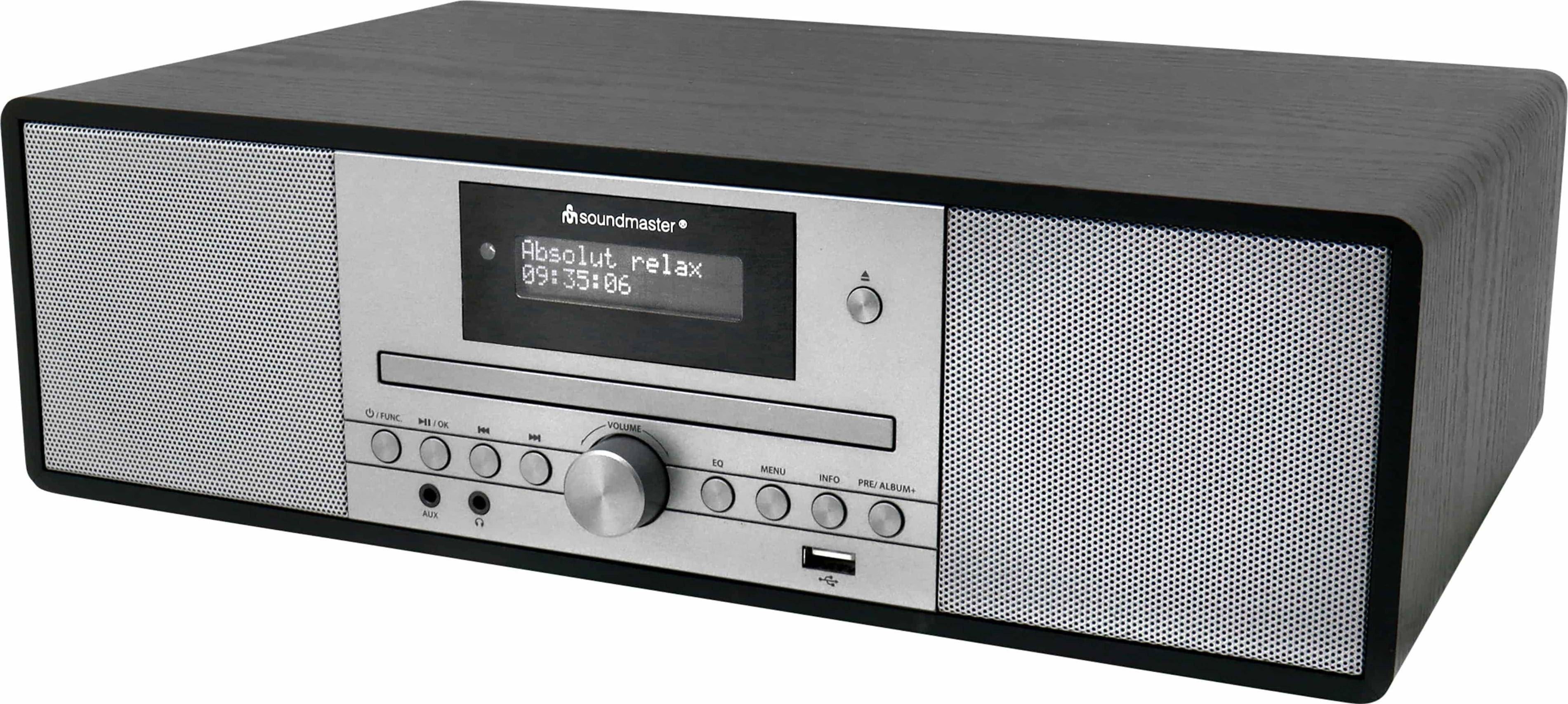 Dab +usb Soundmaster Radio De Table DAB FM CD USB MP3 AVEC Télécommande
