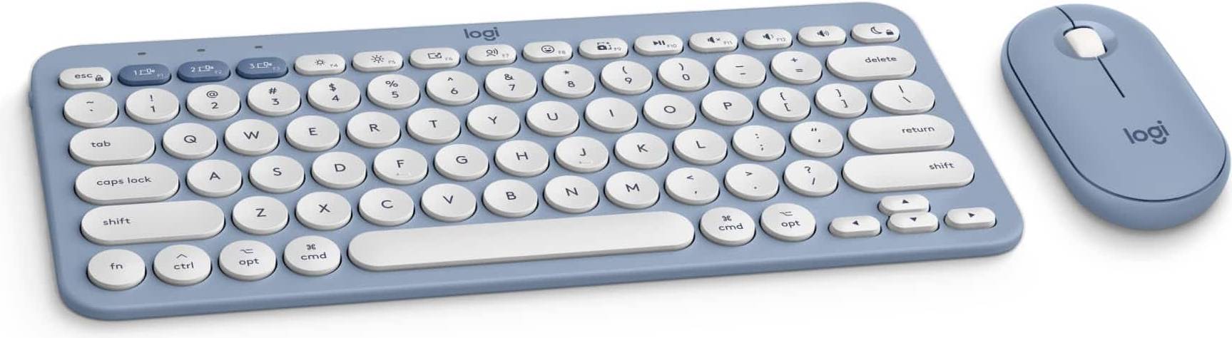 Logitech keyboard and mouse Logitech Pebble 2 Wireless Keyboard Mouse Combo