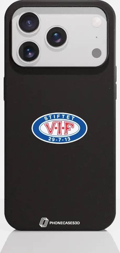 VIF iPhone 17 Pro Max Komposterbart Cover Sort