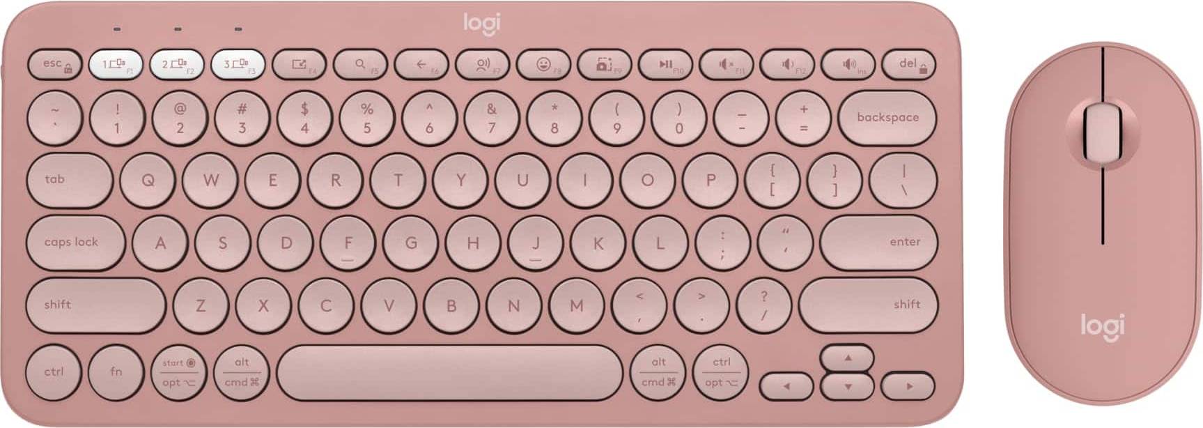 Logitech keyboard and mouse Logitech Pebble 2 Wireless Keyboard Mouse Combo