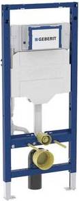 Duofix 0.8 1.28 GPF Dual Flush Pressure Assisted In-Wall System
