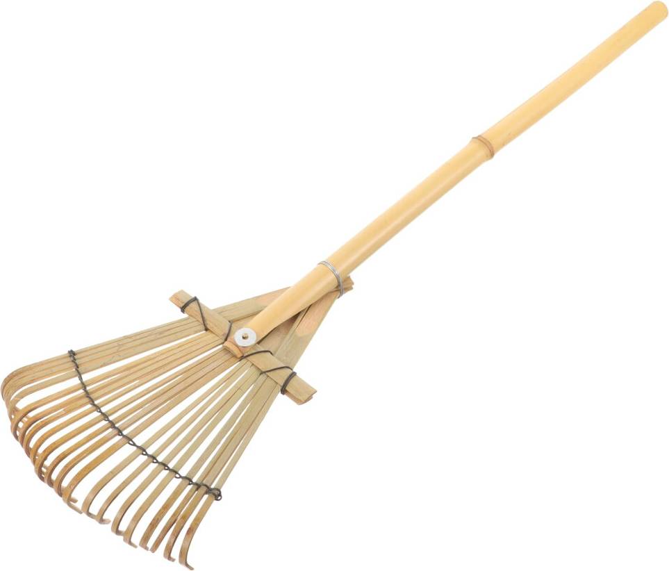 Garden rake Bamboo Garden Rake Lightweight