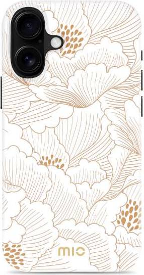 White Roses Magsafe Compatible iPhone 16 Plus
