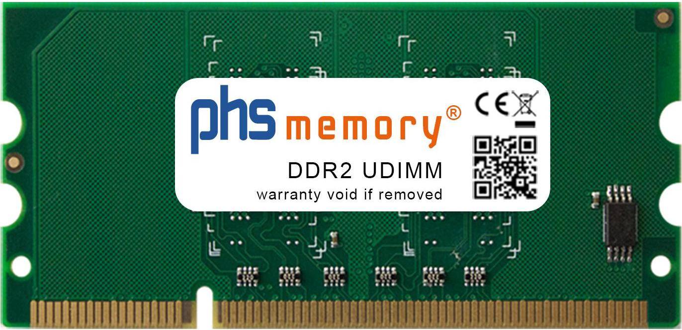 PHS-memory 256MB DDR2 UDIMM 667MHz RAM