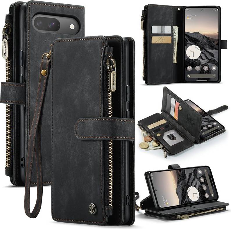 CaseMe Zipper Wallet Google Pixel 10 Pro Sort