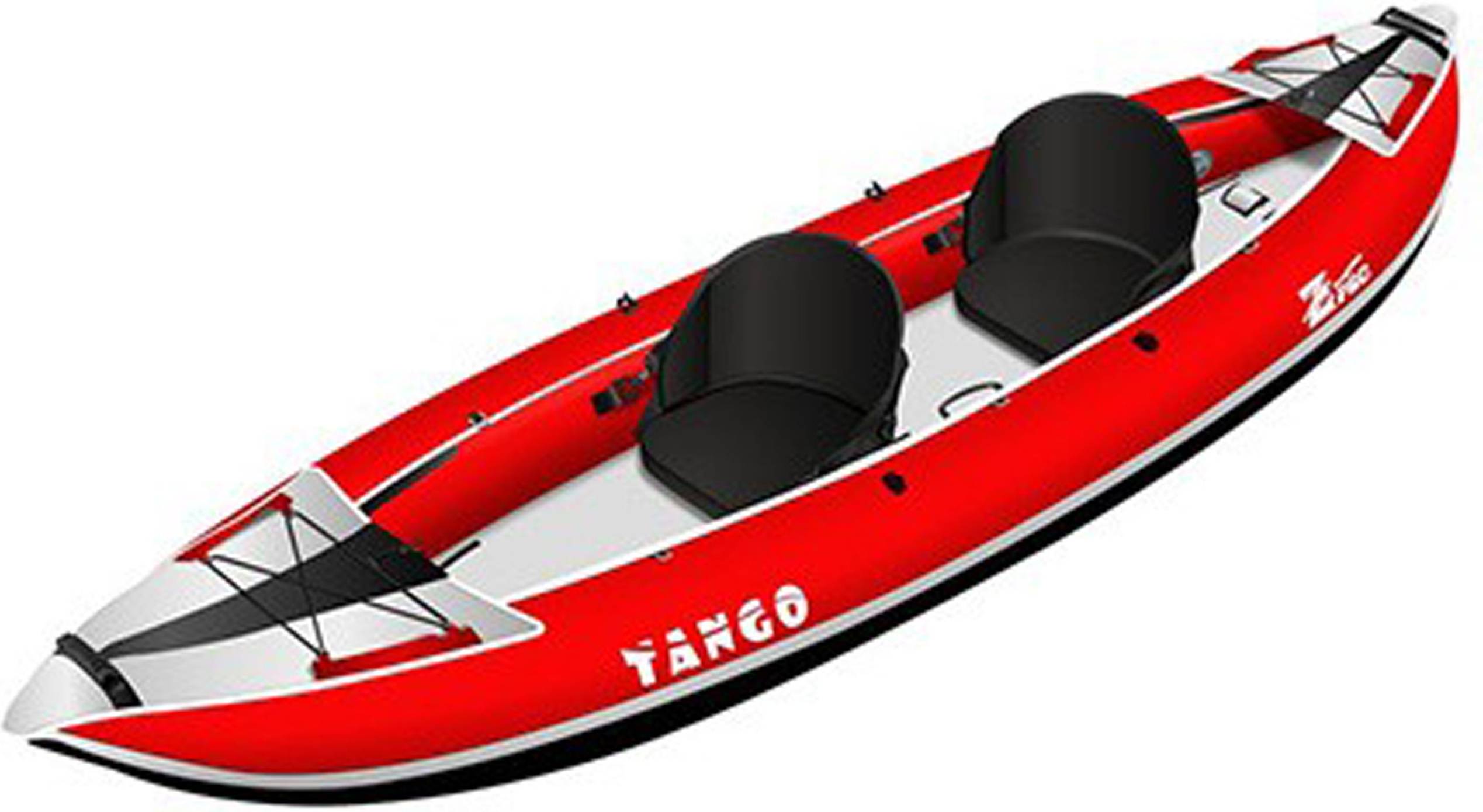 Inflatable kayak 2 person Z-Pro Tango 200 Red 2 Person Inflatable Kayak