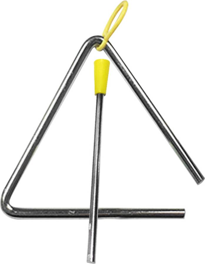 Hand Percussion Steel Musical Triangle