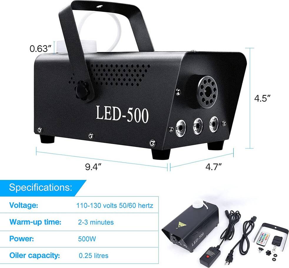 Automatic Spray Fog Machine With Warm Up