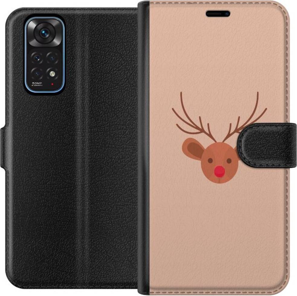 Redmi 11 iSecrets Redmi Note 11 Tegnebogsetui Sort