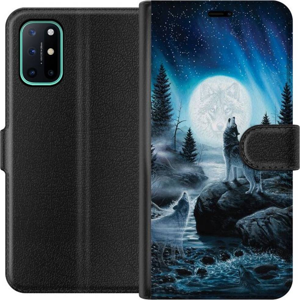 iSecrets OnePlus 8T Tegnebogsetui Sort