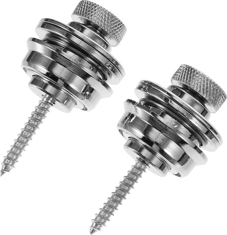 2pcs Guitar Strap Button Replacement Set