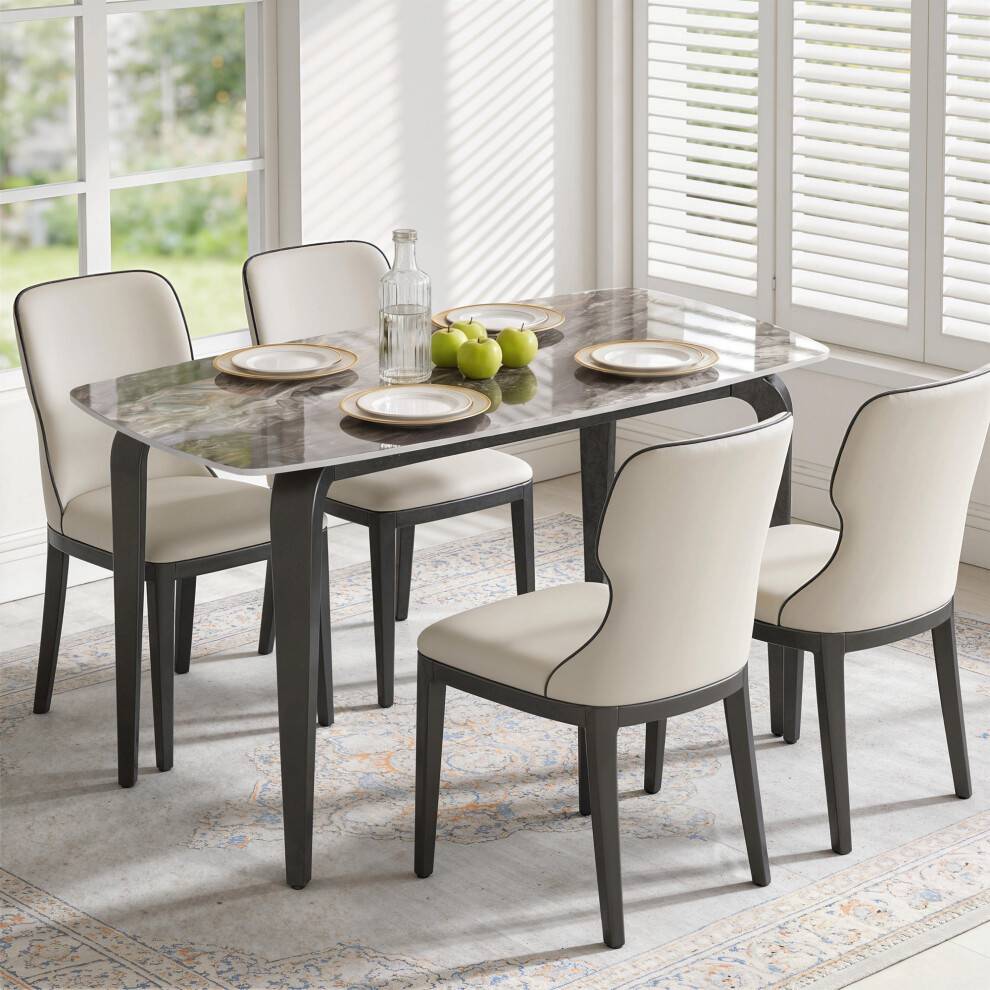 Homcom Sintered Stone Tabletop Dining Table