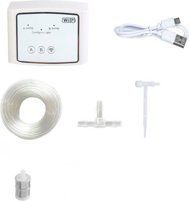 Jojomino WIFI Intelligent Watering Device Double Pump Timed Automatic Drip Irrigation System