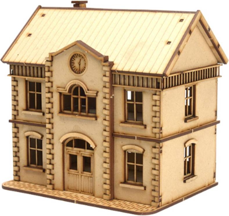 1/72 Scale European Architecture Model Kit
