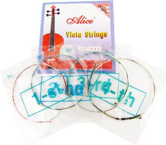 Alice 4 Strings Viola String Set Steel Core