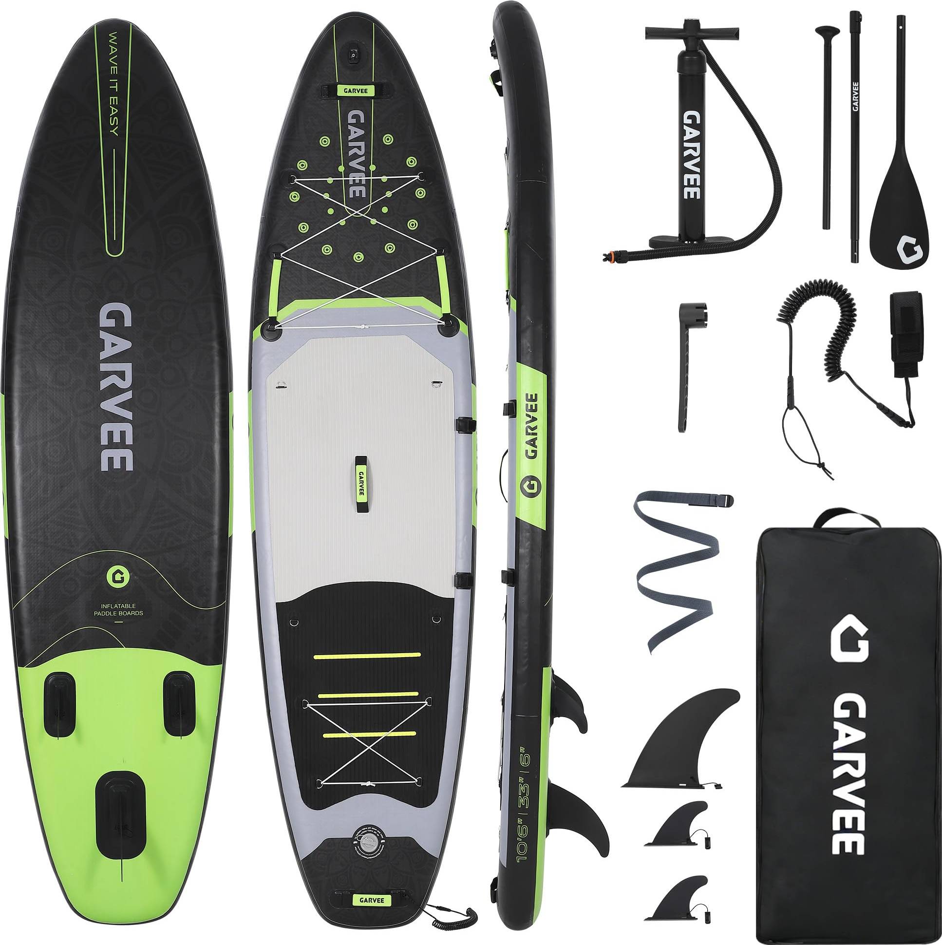 Inflatable stand up paddle board Garvee Inflatable Stand Up Paddle Board