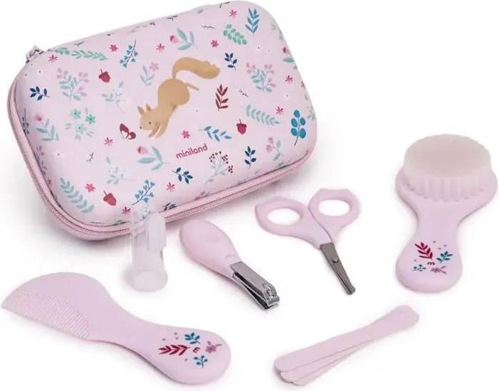 Squirrel Babypflege Set Rosa