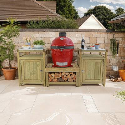 Zest Terraza Outdoor Kitchen Compact Set