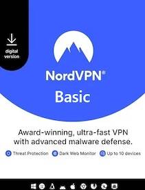 NordVPN Basic VPN Service 10 Devices