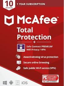 Total Protection Plus VPN 10 Devices