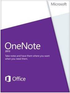 Microsoft OneNote 2013 License 1 PC