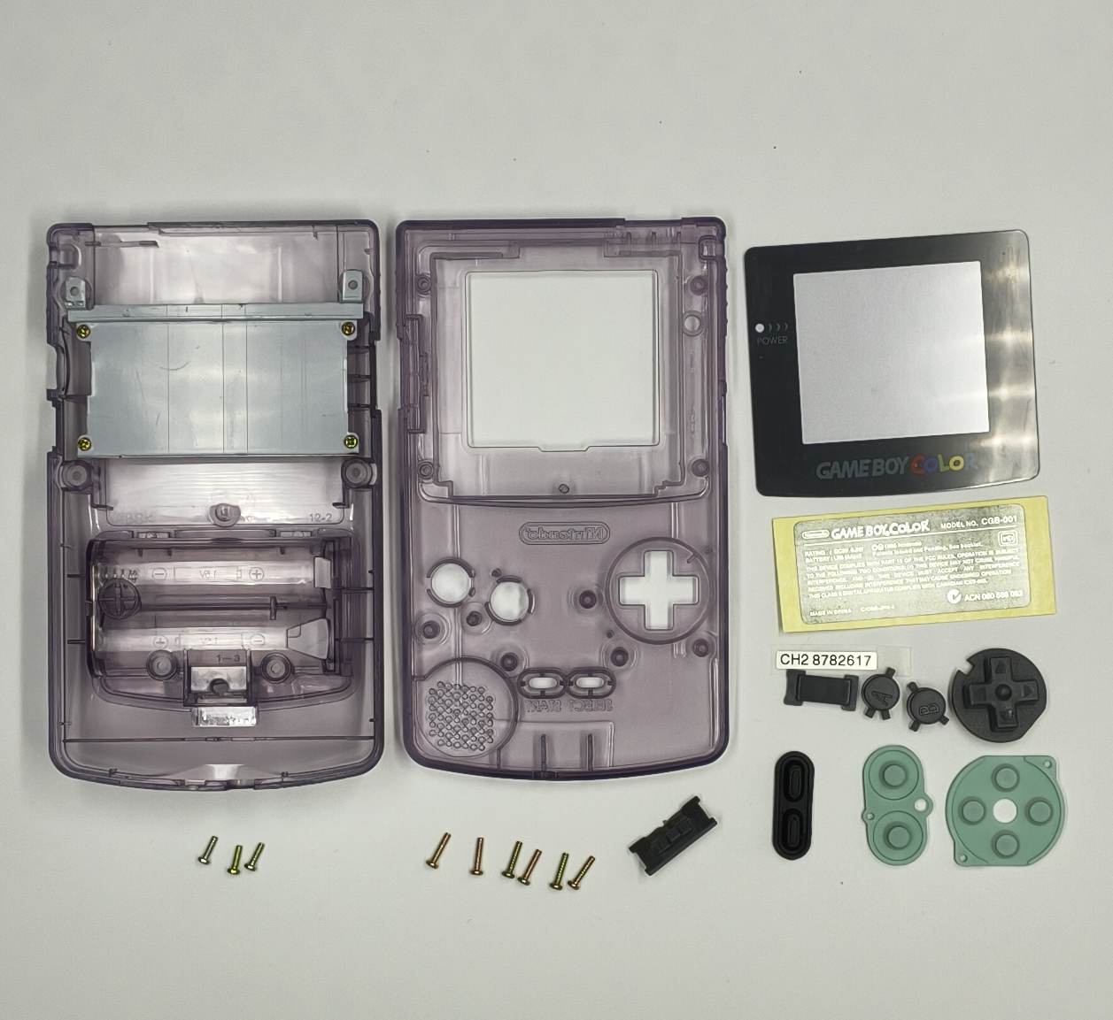Gameboy Color Gbc Gehäuse Case Lila