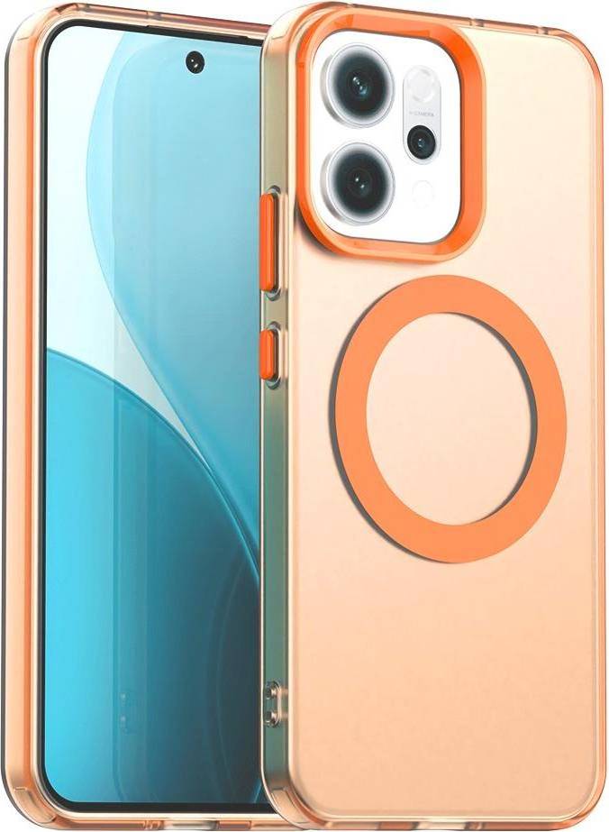 Oppo reno14 Techsuit CandyCase MagSafe Oppo Reno14 Orange