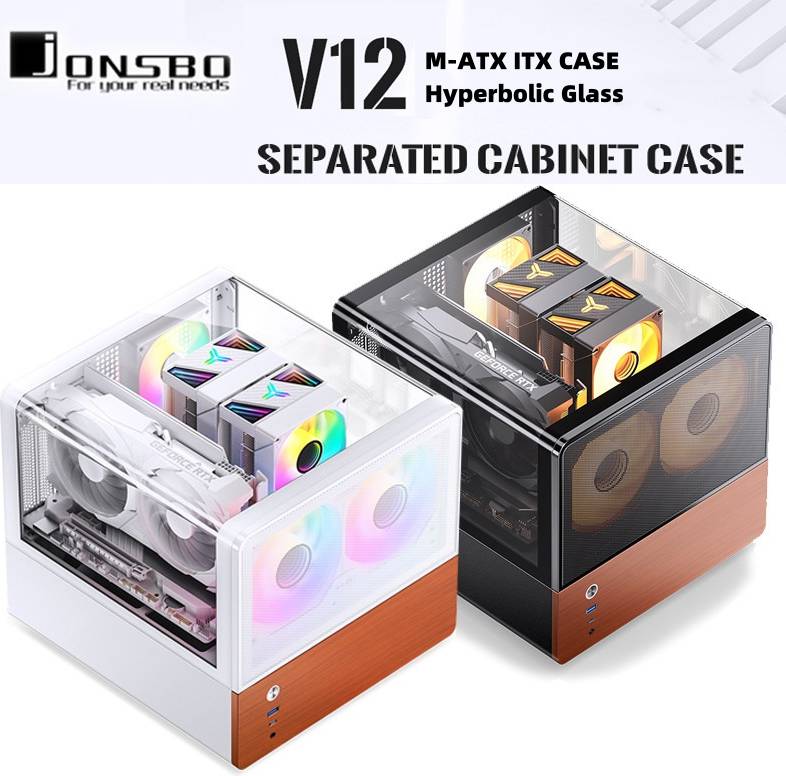 Jonsbo V12 MATX Desktop Computer Case