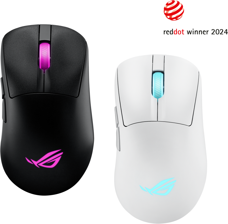 Gamer computer ASUS ROG Keris II Wireless RGB Gaming Maus
