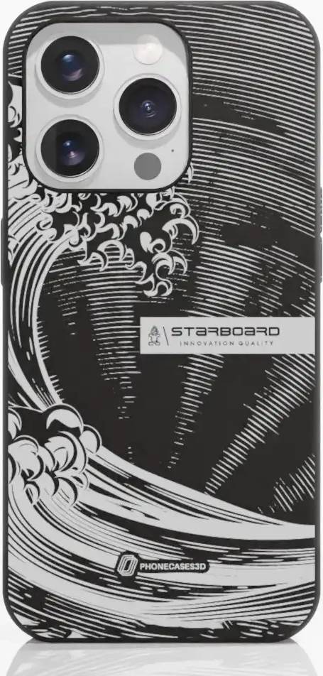 Starboard iPhone 16 Pro Komposterbart Cover Sort