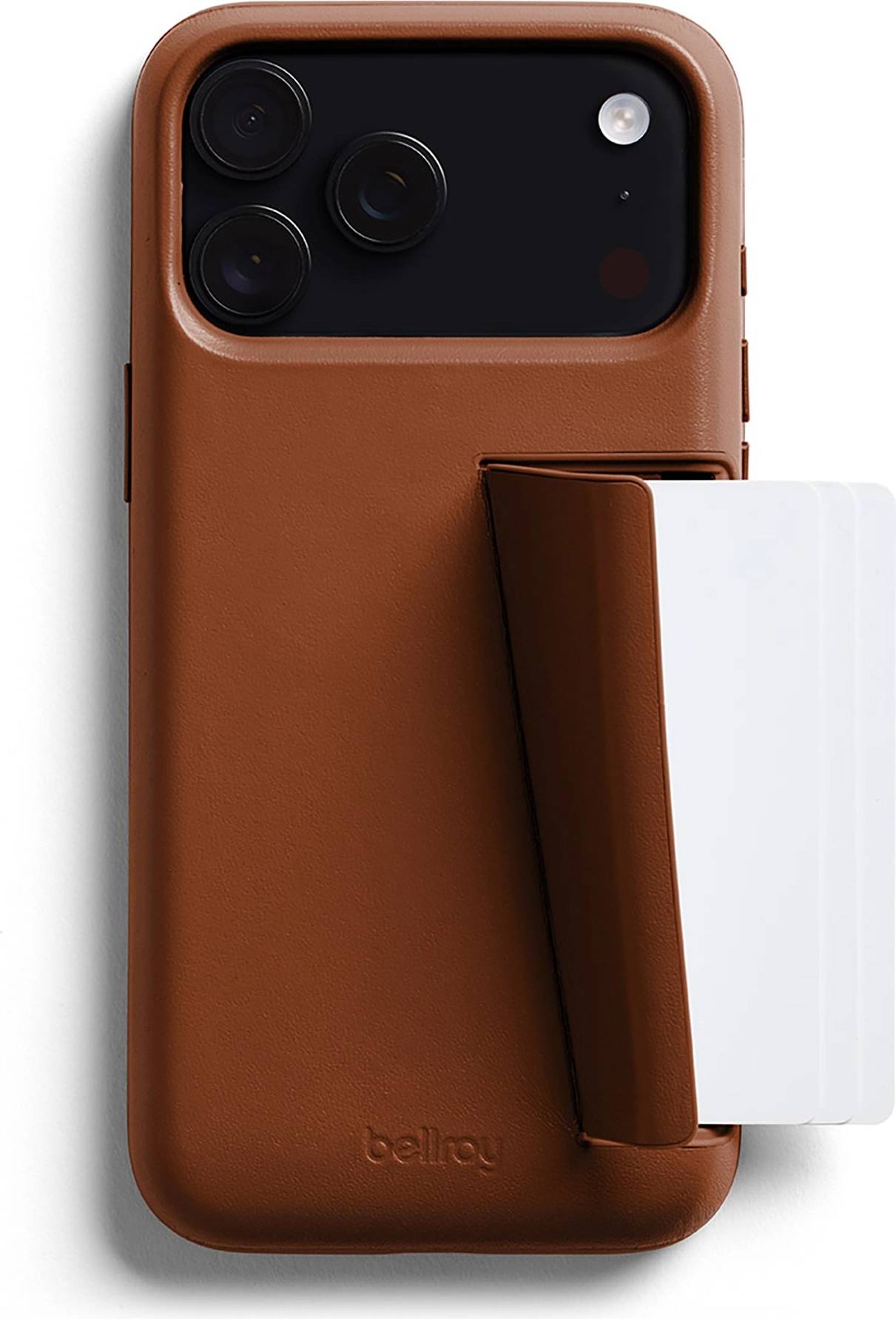 3 Card Wallet Case iPhone 17 Pro Max Rust