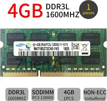 PC3L-12800S Laptop Memory RAM