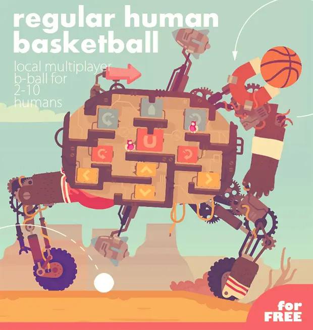 Regular Human Basketball PC Mac Linux
