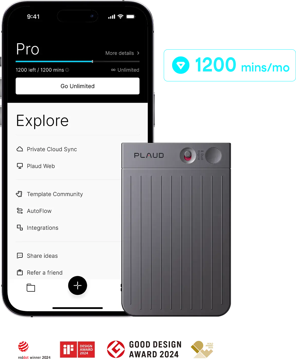 Plaud ai Plaud Note AI Annual Pro Plan