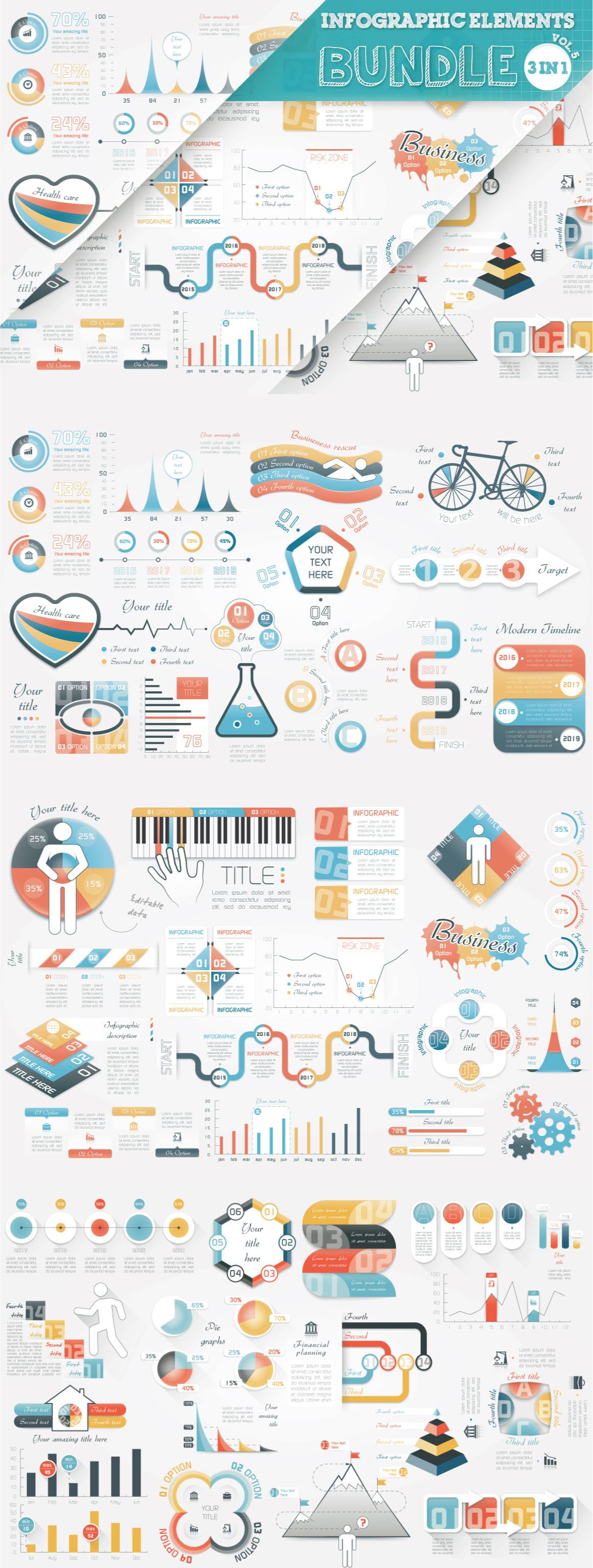 Infographic Elements Bundle