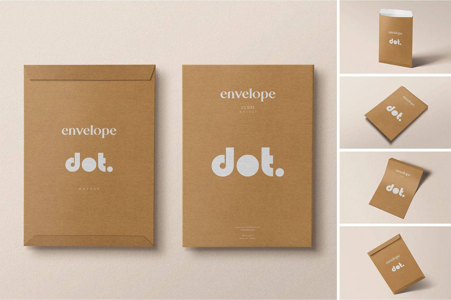 Envelope Mockup