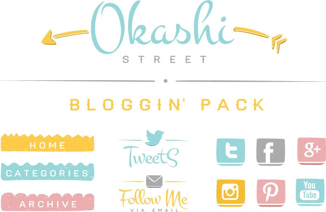 Tomodachi Okashi Bloggin Pack