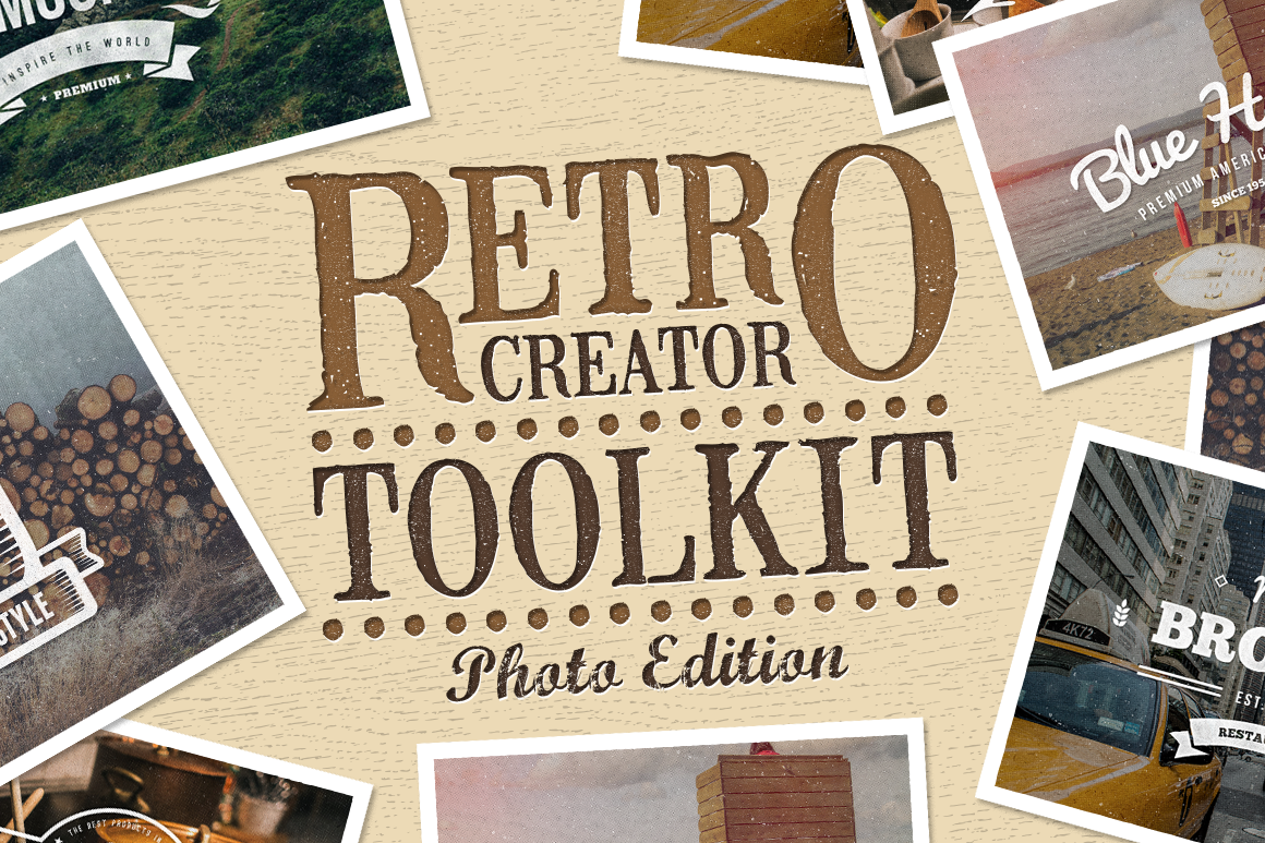 Photo creator Retro Creator Tool Kit Photo Edition
