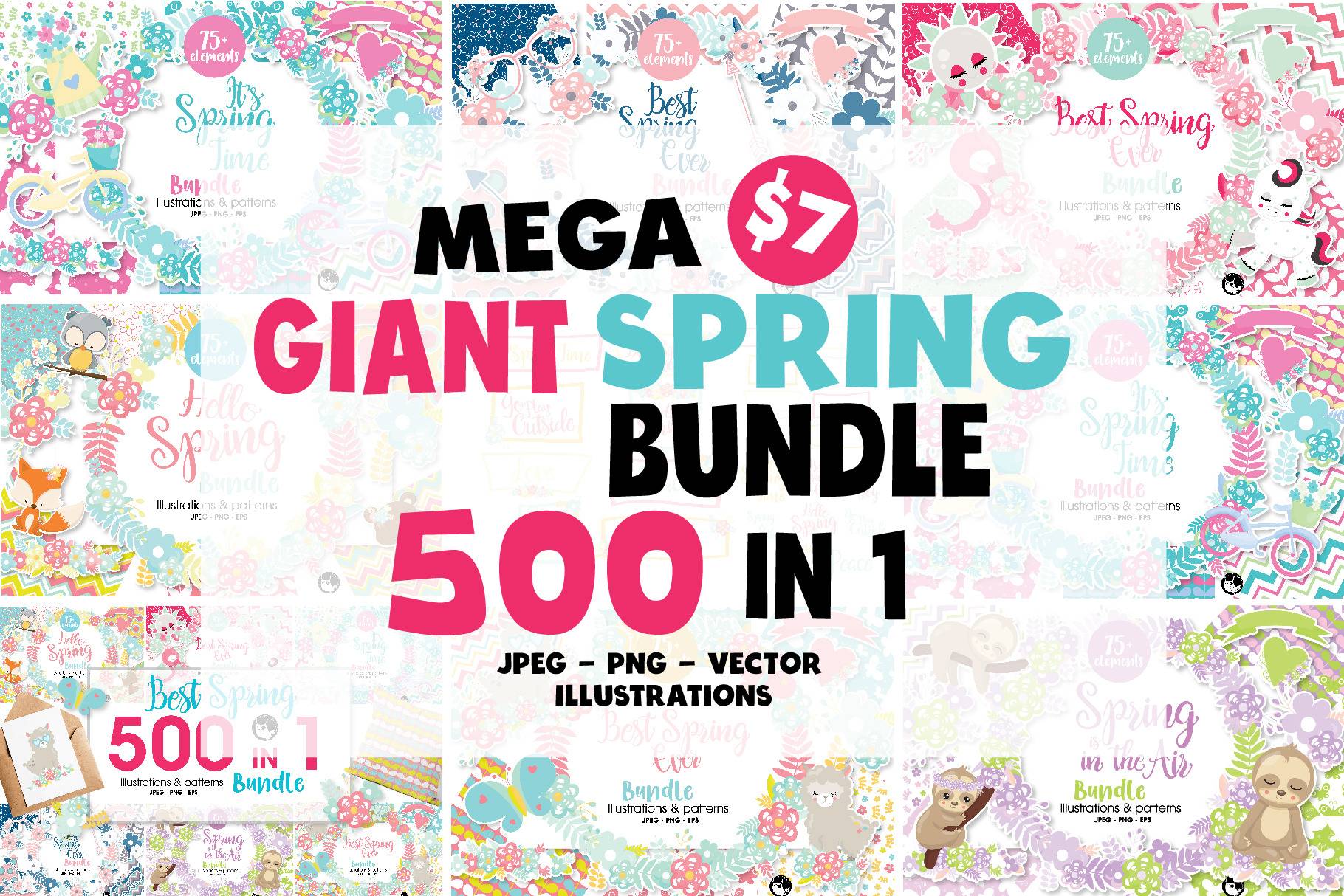 Mega Spring Bundle 500 In 1