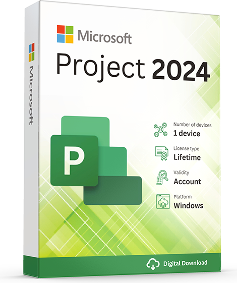 Microsoft office license Microsoft Project Professional 2024 License Code